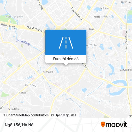 Bản đồ Ngõ 156