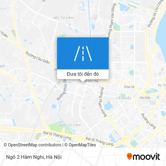 Bản đồ Ngõ 2 Hàm Nghi