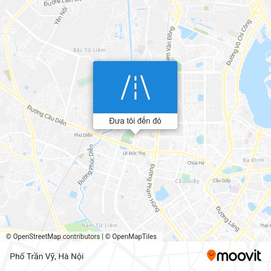 Bản đồ Phố Trần Vỹ
