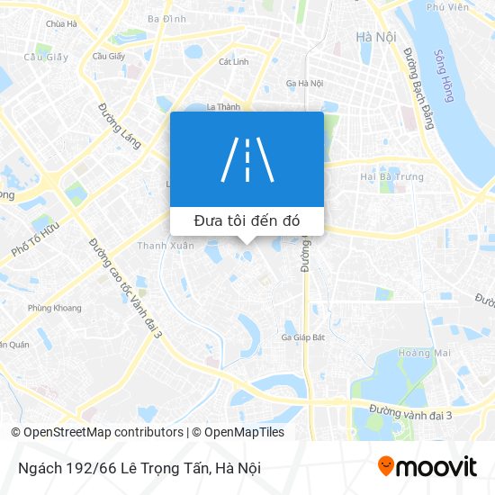 Bản đồ Ngách 192/66 Lê Trọng Tấn