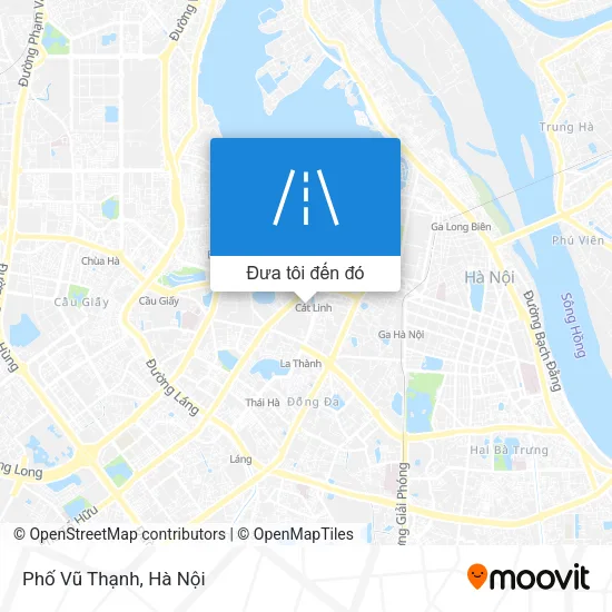 Bản đồ Phố Vũ Thạnh