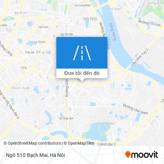 Bản đồ Ngõ 510 Bạch Mai