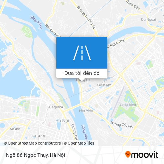Bản đồ Ngõ 86 Ngọc Thụy