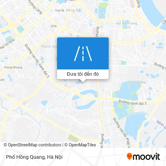 Bản đồ Phố Hồng Quang