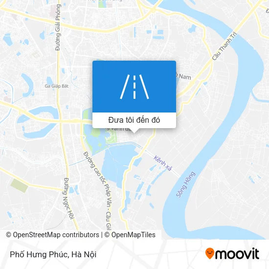 Bản đồ Phố Hưng Phúc