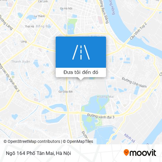 Bản đồ Ngõ 164 Phố Tân Mai