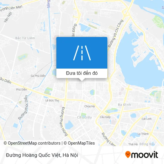 Bản đồ Đường Hoàng Quốc Việt