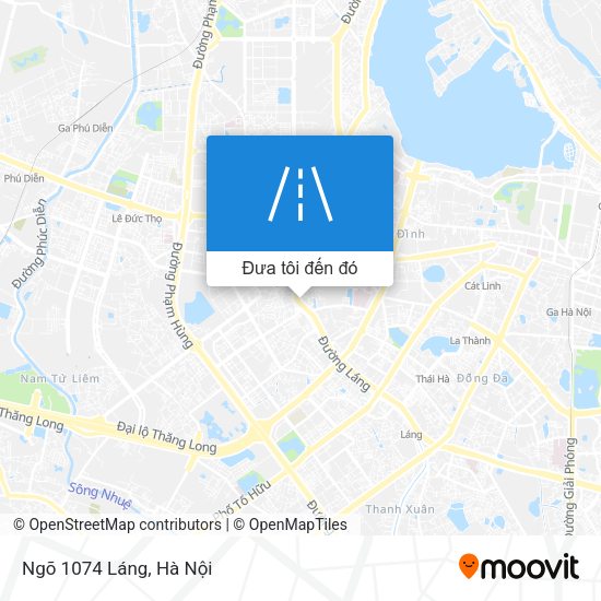 Bản đồ Ngõ 1074 Láng