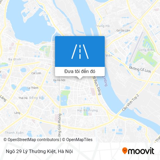Bản đồ Ngõ 29 Lý Thường Kiệt