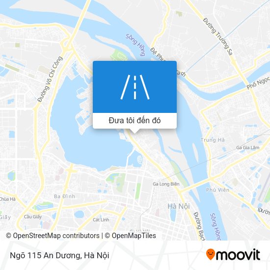 Bản đồ Ngõ 115 An Dương