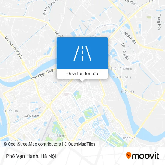 Bản đồ Phố Vạn Hạnh