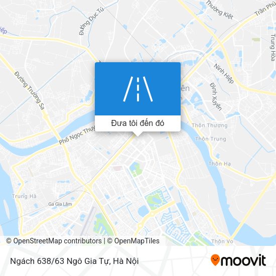 Bản đồ Ngách 638/63 Ngô Gia Tự
