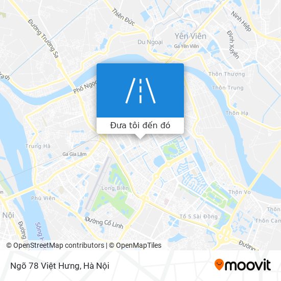 Bản đồ Ngõ 78 Việt Hưng