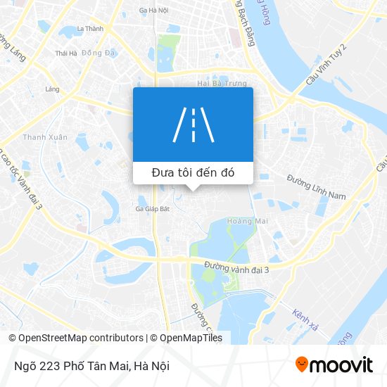 Bản đồ Ngõ 223 Phố Tân Mai