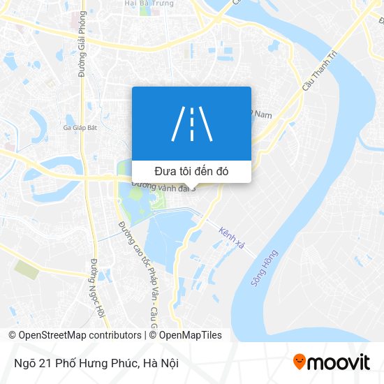 Bản đồ Ngõ 21 Phố Hưng Phúc