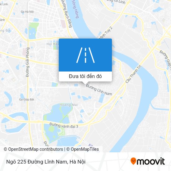 Bản đồ Ngõ 225 Đường Lĩnh Nam