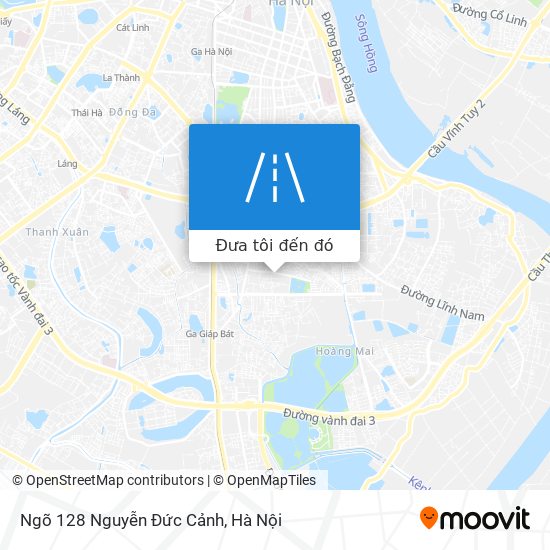 Bản đồ Ngõ 128 Nguyễn Đức Cảnh