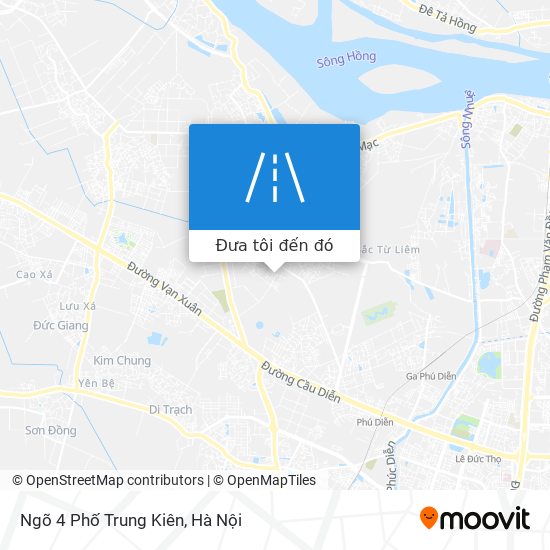 Bản đồ Ngõ 4 Phố Trung Kiên