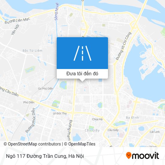 Bản đồ Ngõ 117 Đường Trần Cung