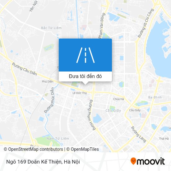 Bản đồ Ngõ 169 Doãn Kế Thiện