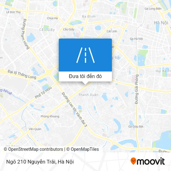 Bản đồ Ngõ 210 Nguyễn Trãi
