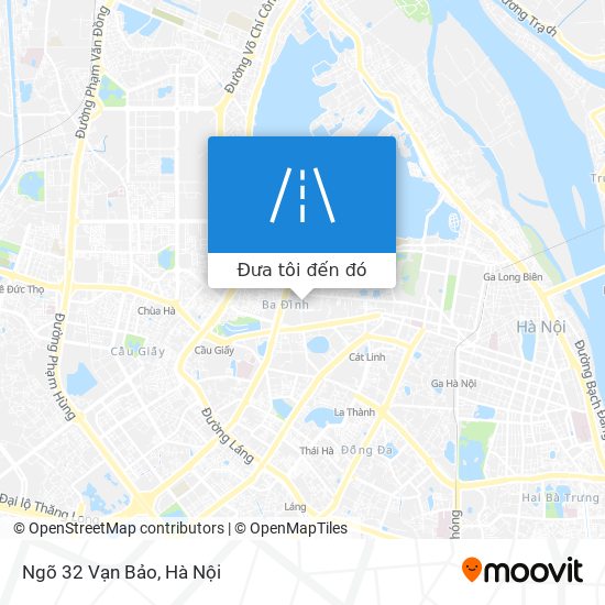 Bản đồ Ngõ 32 Vạn Bảo