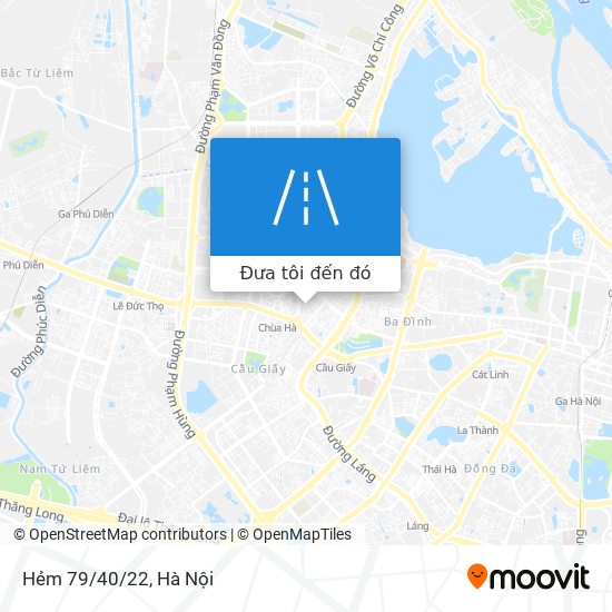 Bản đồ Hẻm 79/40/22