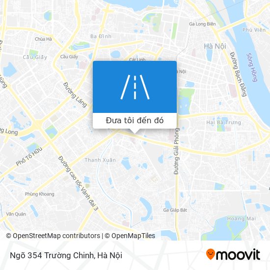Bản đồ Ngõ 354 Trường Chinh