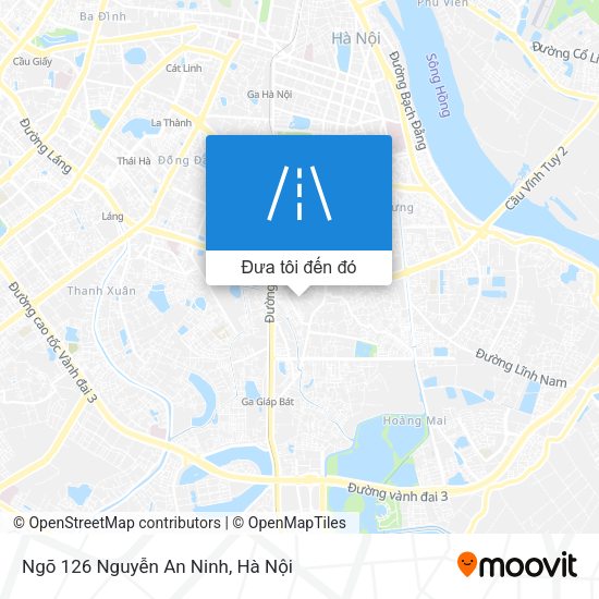 Bản đồ Ngõ 126 Nguyễn An Ninh