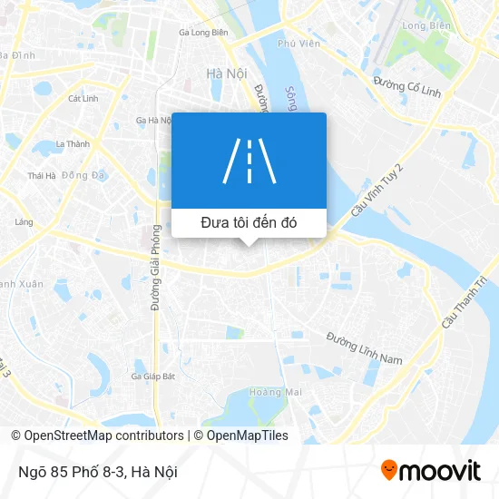 Bản đồ Ngõ 85 Phố 8-3