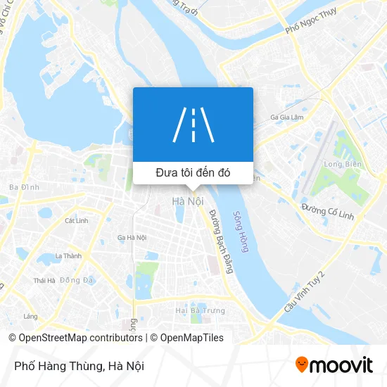 Bản đồ Phố Hàng Thùng