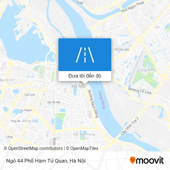 Bản đồ Ngõ 44 Phố Hàm Tử Quan