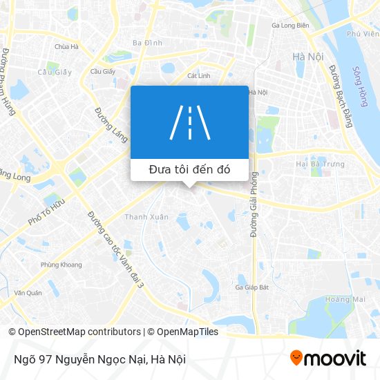 Bản đồ Ngõ 97 Nguyễn Ngọc Nại