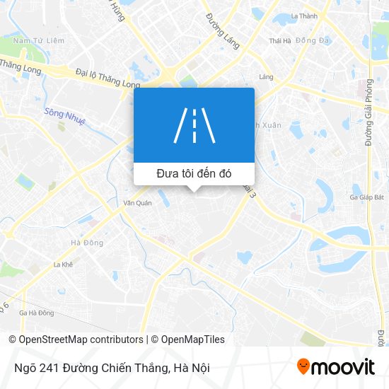 Bản đồ Ngõ 241 Đường Chiến Thắng
