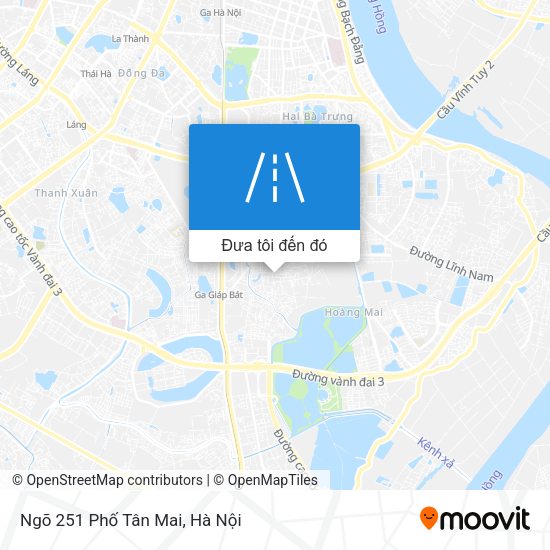Bản đồ Ngõ 251 Phố Tân Mai