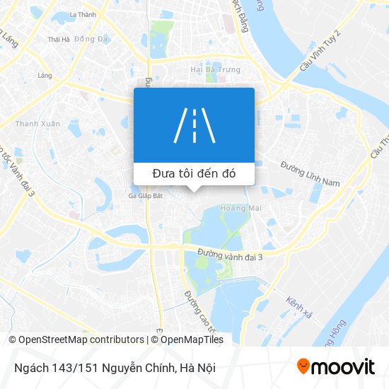 Bản đồ Ngách 143/151 Nguyễn Chính