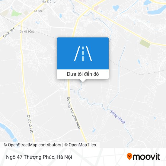 Bản đồ Ngõ 47 Thượng Phúc