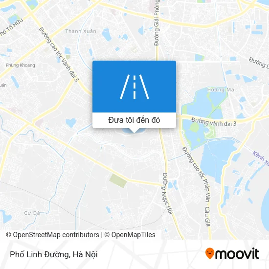 Bản đồ Phố Linh Đường