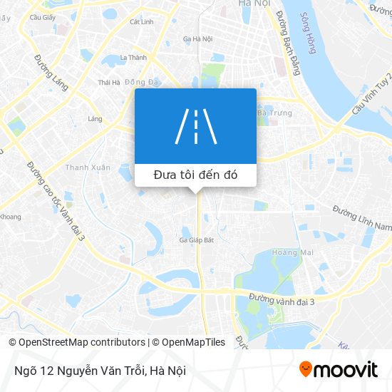 Bản đồ Ngõ 12 Nguyễn Văn Trỗi