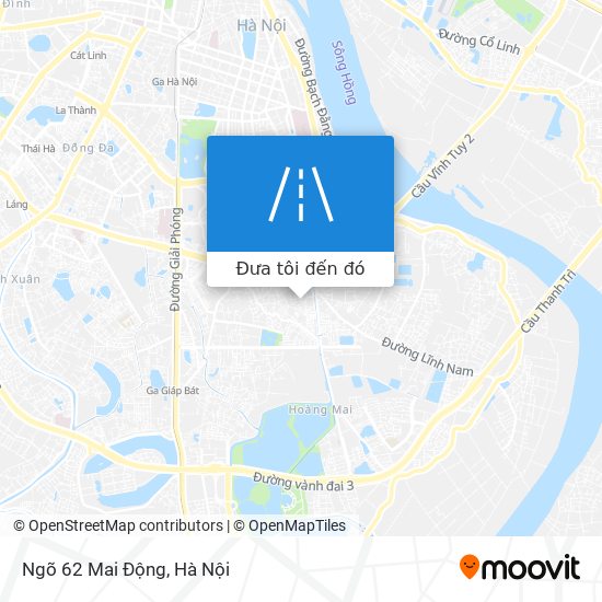 Bản đồ Ngõ 62 Mai Động