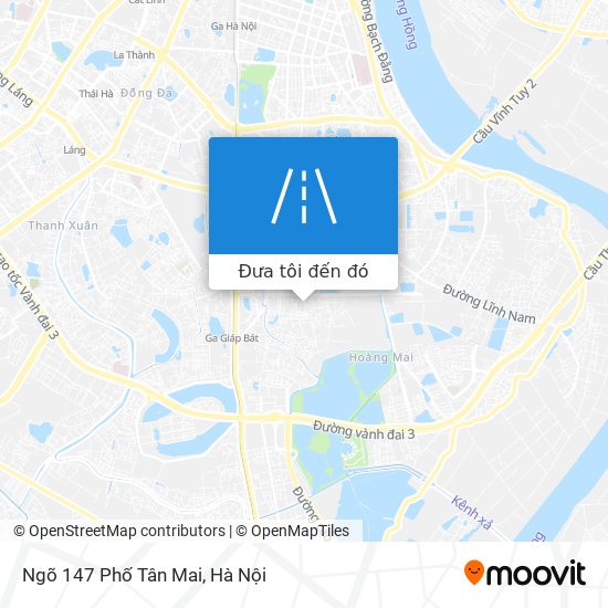 Bản đồ Ngõ 147 Phố Tân Mai
