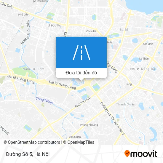 Bản đồ Đường Số 5