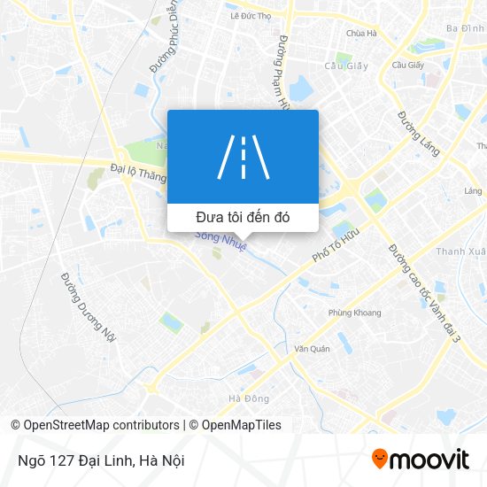 Bản đồ Ngõ 127 Đại Linh