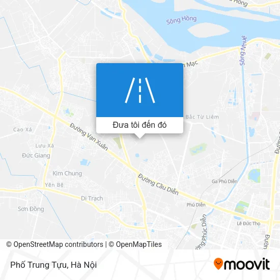 Bản đồ Phố Trung Tựu