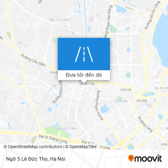 Bản đồ Ngõ 5 Lê Đức Thọ