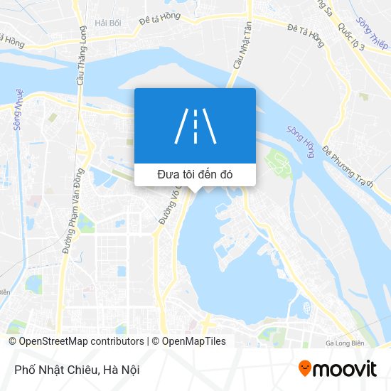 Bản đồ Phố Nhật Chiêu