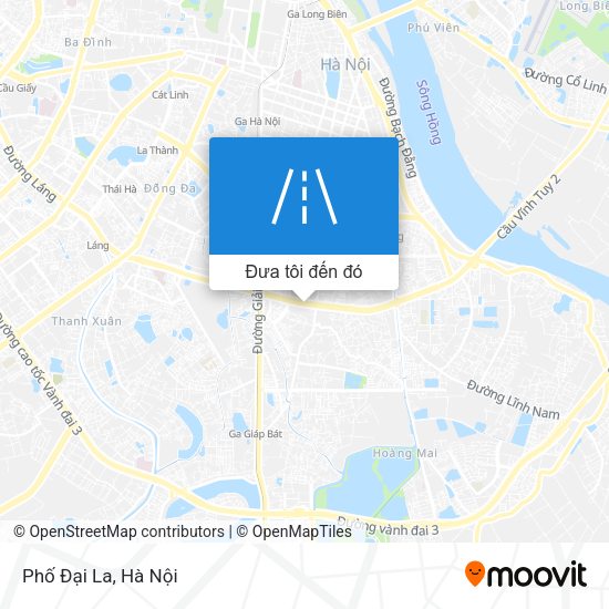 Bản đồ Phố Đại La