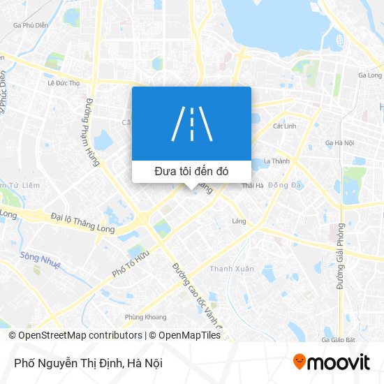 Bản đồ Phố Nguyễn Thị Định