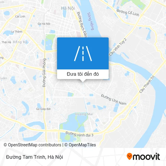 Bản đồ Đường Tam Trinh