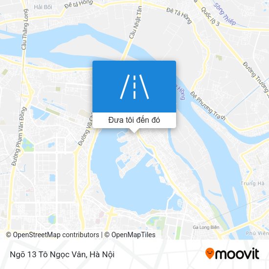 Bản đồ Ngõ 13 Tô Ngọc Vân